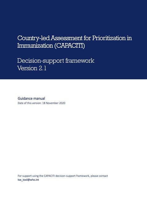 CAPACITI decision support tool manual