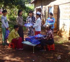Delivery of LLIN to local people in Lashio township Shan State Delivery of LLIN to local people in Lashio township Shan State